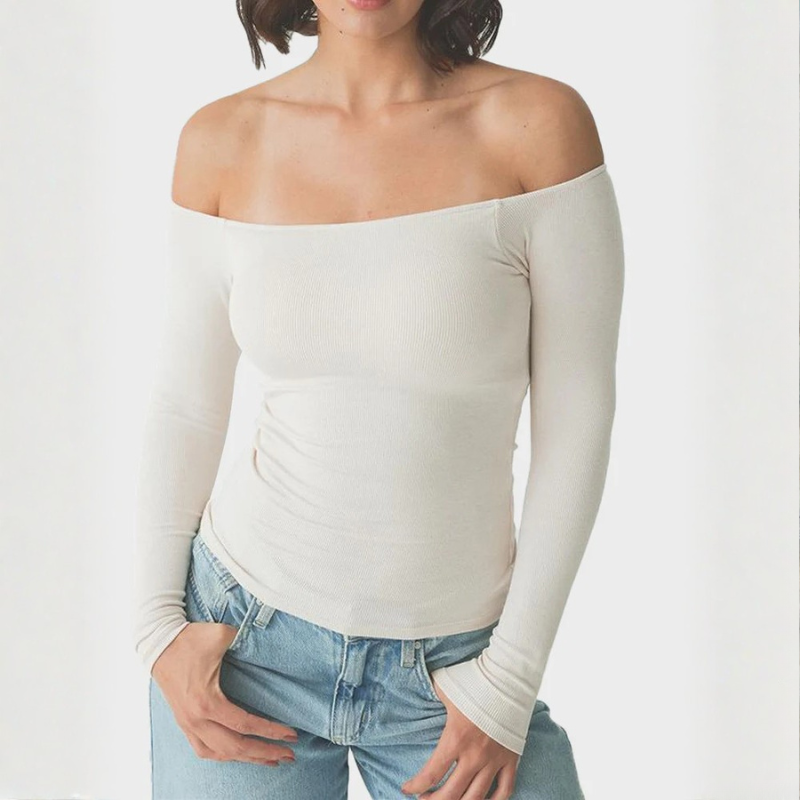 Braless Off Shoulder Top