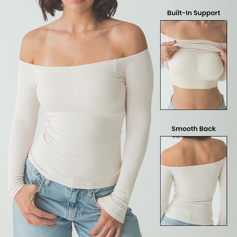 Braless Off Shoulder Top