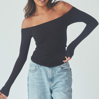 Braless Off Shoulder Top